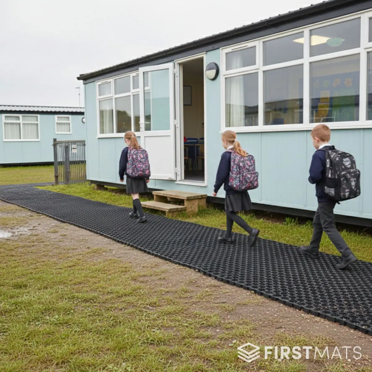 School Outdoor Walkway Matting Roll 1