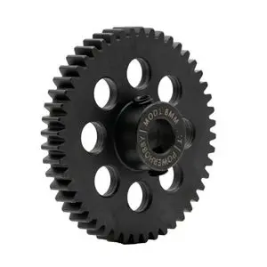 Hardened Steel 44 Tooth Mod1 8Mm Pinion Gear With 2 Grub Screws 1