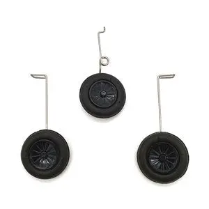 Rage Rc Landing Gear Set; T-28 Micro (Snap In Style} (Rgra1327b) 1