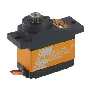 Savox Micro Digital Mg Servo W/ Soft Start, .09/30.6 @ 6V {Savsh0257mgp} 1