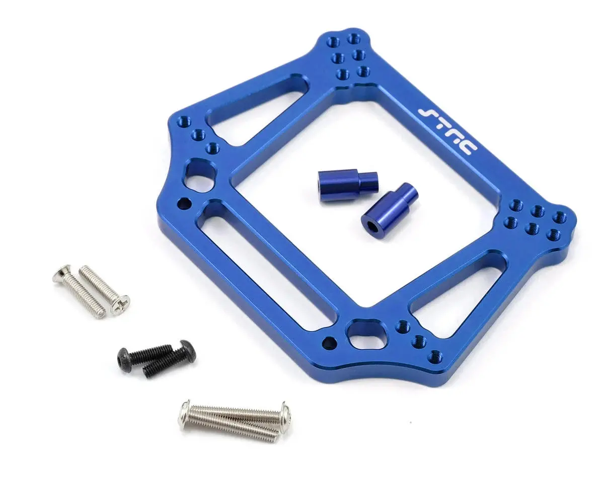 St Racing Stampede/Rustler/Bandit/Slash 6Mm Hd Alum. Front Shock Tower (Blue) (Sptst3639b) 1