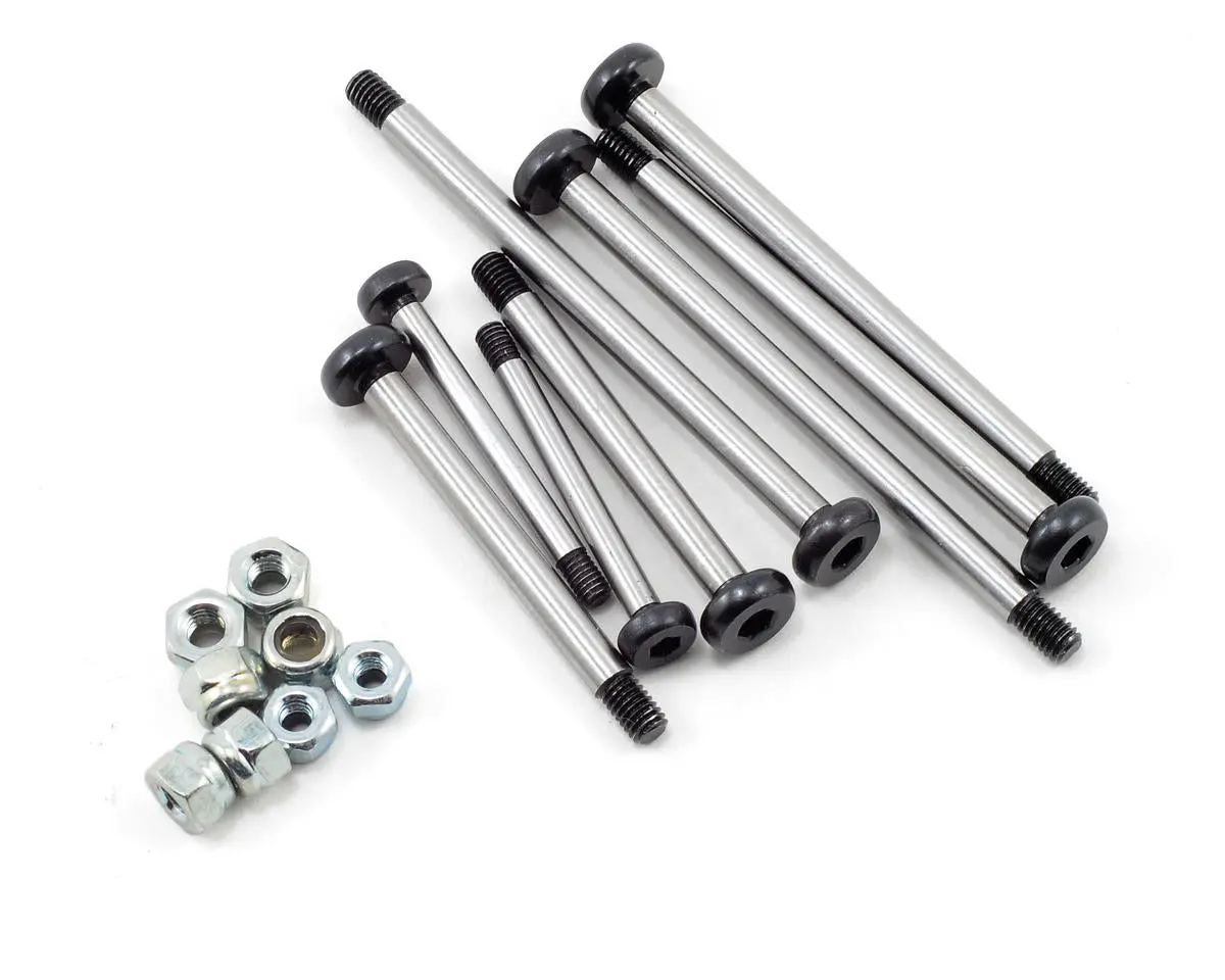 St Racing Concepts Polished Steel Hinge Pin For Traxxas Slash W/Lock Nuts (Silver) (Sptst3640s) 1