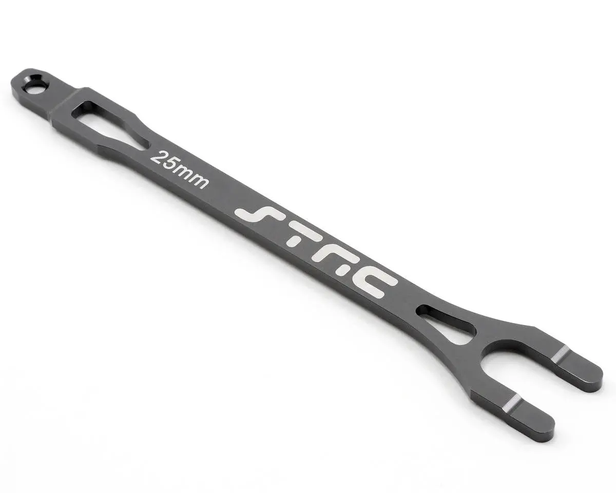 St Racing Concepts: Aluminum Battery Strap (Gun Metal) 1