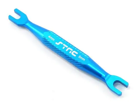 St Racing Concepts Aluminum 4/5Mm Turnbuckle Wrench (Blue) St5475b 1