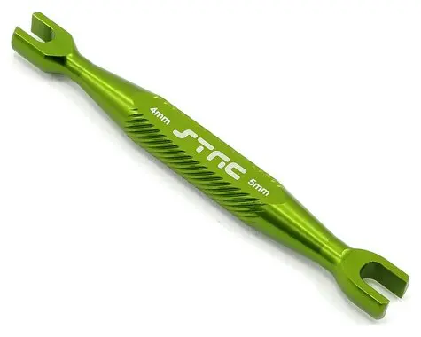 St Racing Concepts Aluminum 4/5Mm Turnbuckle Wrench (Green) St5475g 1