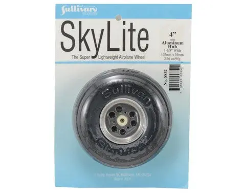 Sullivan 4" Skylite Wheel W/Aluminum Hub Sul881 1
