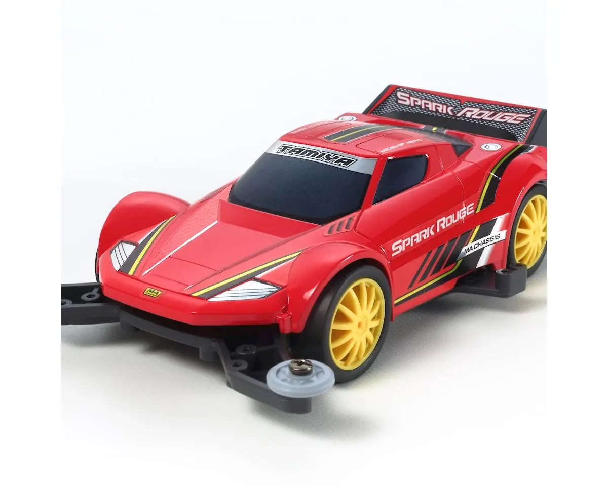 Tamiya 1/32 Jr Spark Rouge Ma Chassis Mini 4Wd Model Kit (Tam18642) 1