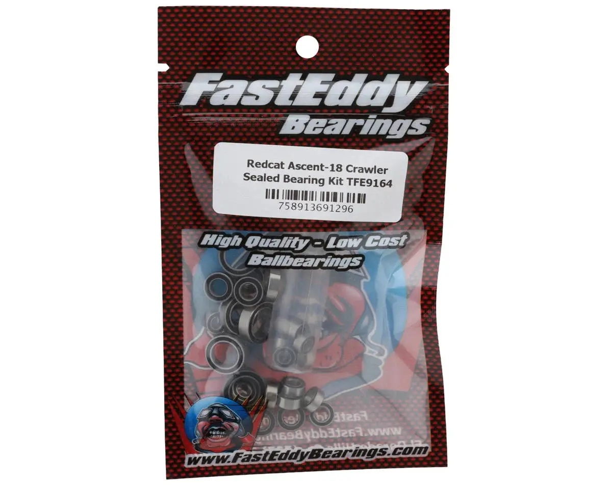 Fasteddy Redcat Ascent-18 Crawler Sealed Ball Bearing Kit (Tfe9164) 1
