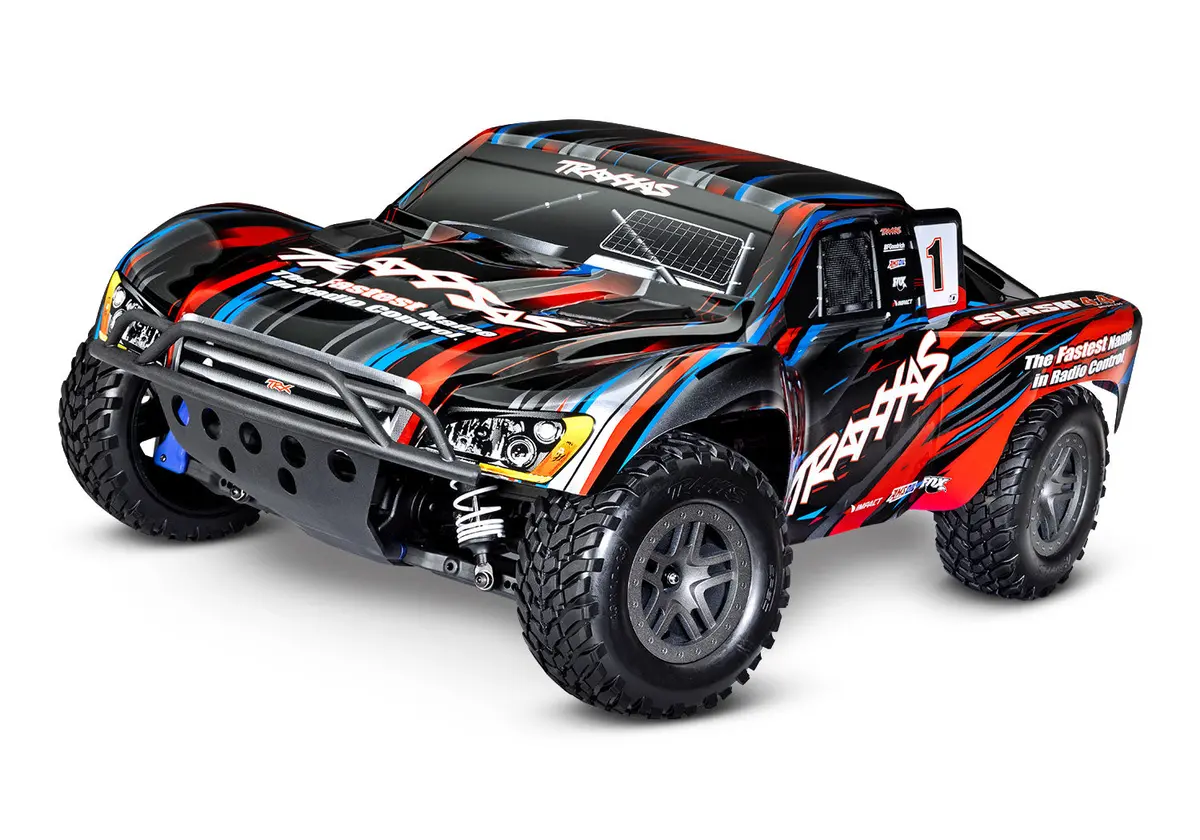 Traxxas Slash 4X4 Bl-2S Brushless: 1/10 4Wd Short Course Truck (68154-4) 1