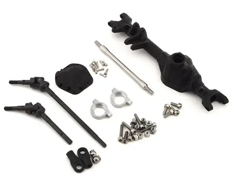 Vanquish Products Vs4-10 Currie D44 Offset Front Axle (Black) (Vps08370) 1