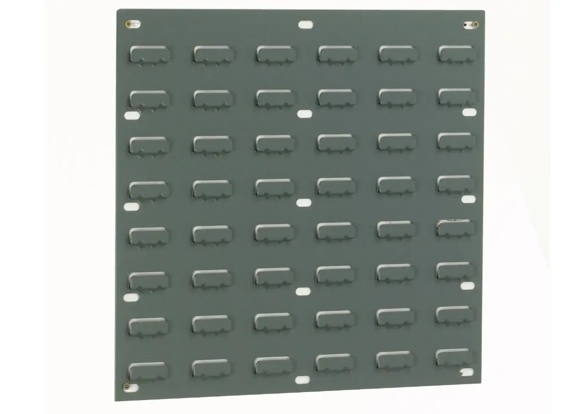 Wall Mounted Louvre Panels For Parts Bins 1