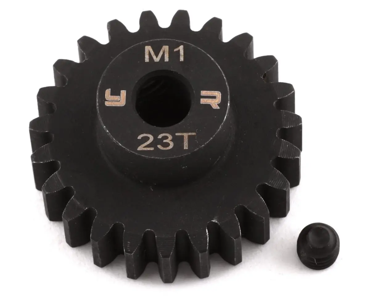 Yeah Racing Hardened Steel Mod 1 Pinion Gear (5Mm Bore) (23T) 1