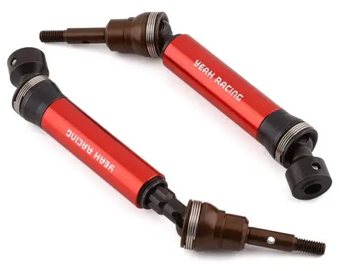 Yeah Racing Hd Tool Steel Rear Universal Drive Shafts For Traxxas 1/10 Slash Stampede 4X4 (Red) (Trsl-015Rrd) 1