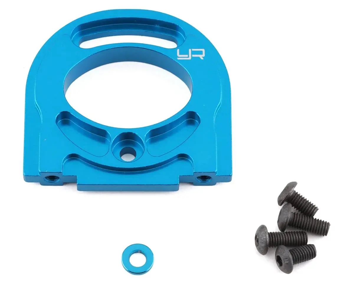 Yeah Racing Tamiya Tt-02 Adjustable Aluminum Motor Mount (Blue) (Yea-Tt02-013Bu) 1