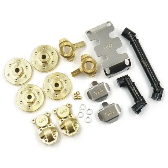 Yeah Racing Metal Upgrade Parts Set For Axial Scx24 (Axsc-S04) 1