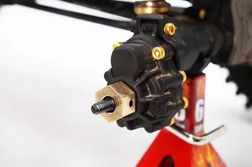 Yeah Racing 12Mm Brass Hex Adaptor 8Mm Offset 4Pcs For Traxxas Trx-4 (Trx4-037) 1