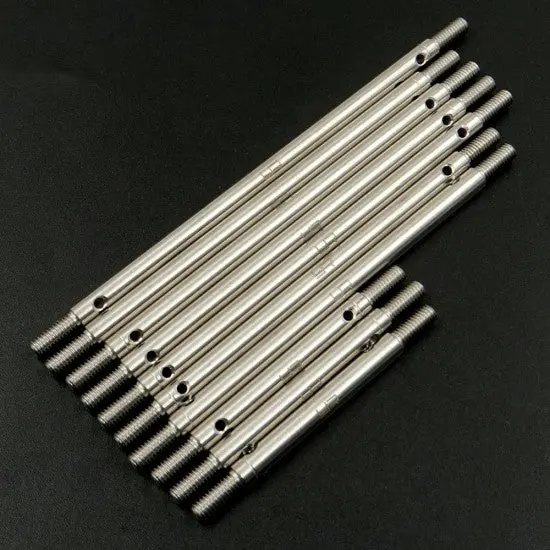Yeah Racing Stainless Steel Full Link Set 8Pcs For Traxxas Trx-4 312Mm (Trx4-081) 1
