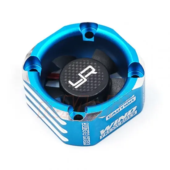Yeah Racing Aluminum Case 30Mm Booster Cooling Fan (Blue) (Ya-0576Bu) 1