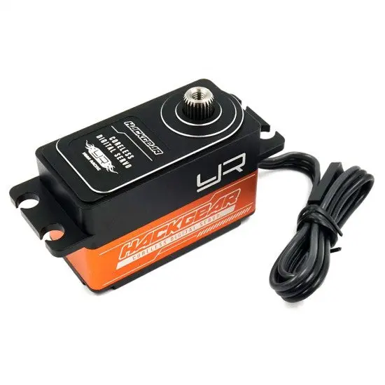 Yeah Racing Aluminum Case Low Profile Digital High-Speed Coreless Servo For 1/10 Rc (Orange) (Ye-0033Or) 1