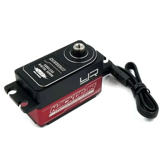 Yeah Racing Aluminum Case Low Profile Digital High-Speed Coreless Servo For 1/10 Rc (Red) (Ye-0033Rd) 1