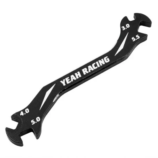 Yeah Racing 7075 Turnbuckle Wrench 3Mm 4Mm 5.5Mm 9 (Black) (Yt-0197Bk) 1