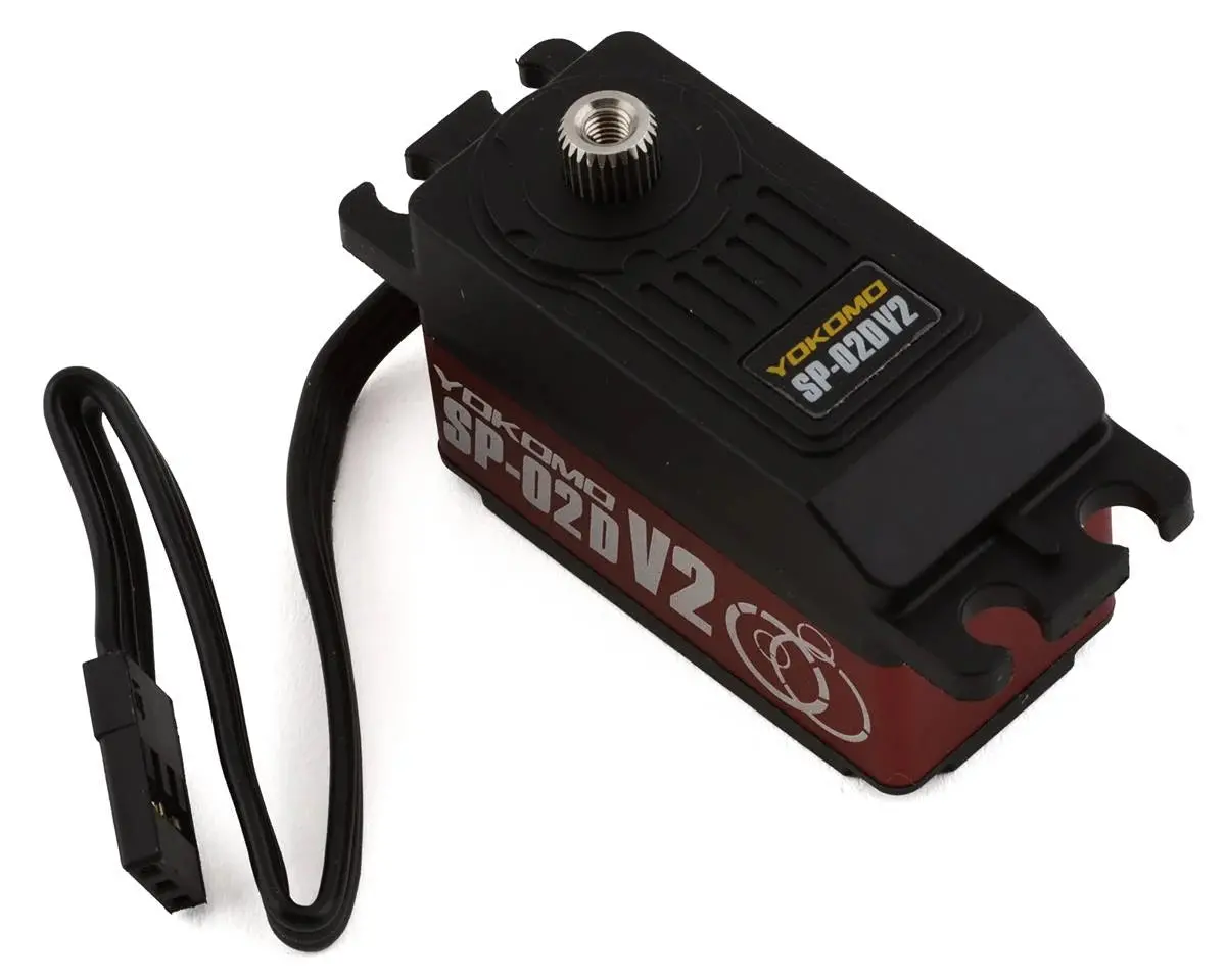 Yokomo Sp-02D V2 Rwd Digital Low Profile Drift Servo (Red) (Sp-02Dv2r) 1