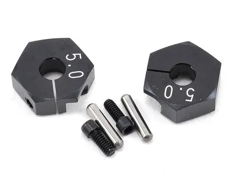 Yokomo Aluminum Clamp Wheel Hub Hex (Black) (2) (5.0Mm) Bd-011Cba 1