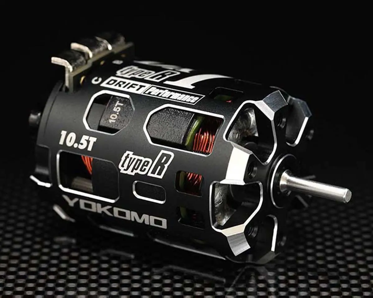 Yokomo Drift Performance Dx1 "R" Brushless Motor (10.5T) Titanium Shaft Specification) (Yokrpm-Dx105rta) 1