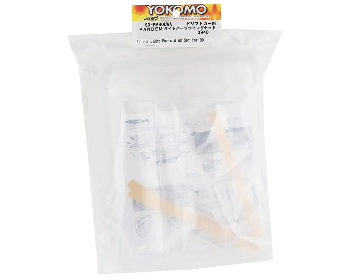 Yokomo Pandem Light & Wing Parts Set (Clear) (Yoksd-Pm90lwa) 1