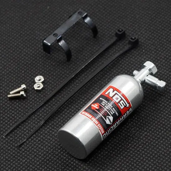 Yeah Racing Aluminum Nos Nitrous Oxide Balance Weight Bottle 23G For 1/10 Rc Silver (Ya-0429Sv) 1