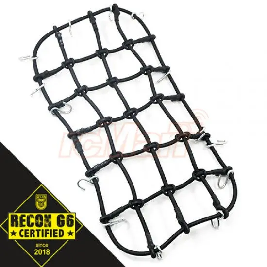 Yeah Racing 1/10 Rc Crawler Scale Accessory Luggage Net 200Mm X 110Mm Black 'G1 Certified' (Ya-0560Bk) 1