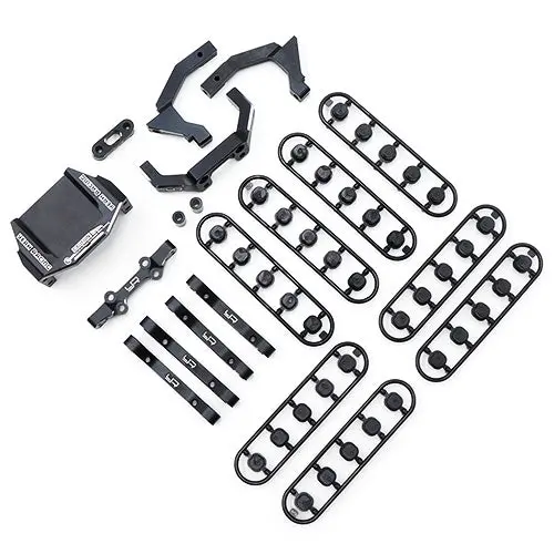 Yeah Racing Aluminum Suspension And Steering Performance Upgrade Kit For Yokomo Yd2 Yd2s Black (Ykyd-S02bk) 1