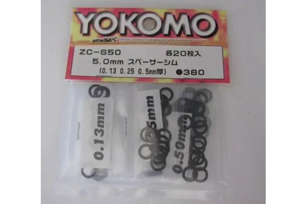 Yokomo Spacer Shim 5.0Mm Zc-S50 1