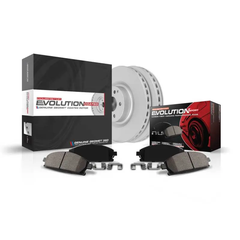 Power Stop 18-20 Kia Stinger Front Z23 Evolution Brake Kit 1