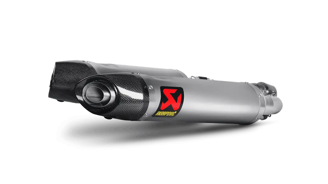 Akrapovič Titanium Slip-On Exhaust System For Aprilia Shiver 750 (2010–2016) 1