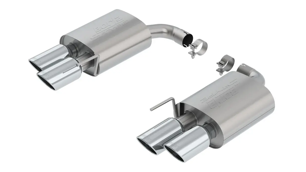 Borla S-Type Axle-Back Exhaust System For 2018–2021 Ford Mustang Gt 1