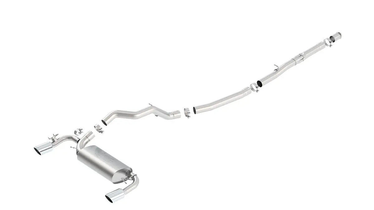 Borla Cat-Back Exhaust System Atak For 2016-2018 Ford Focus Rs 1