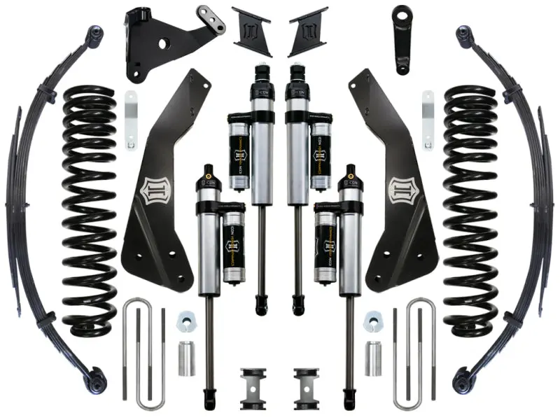 Icon Vehicle Dynamics 7-Inch Stage 4 Suspension Kit For 2011–2016 Ford F-250/F-350 Super Duty Trucks 1