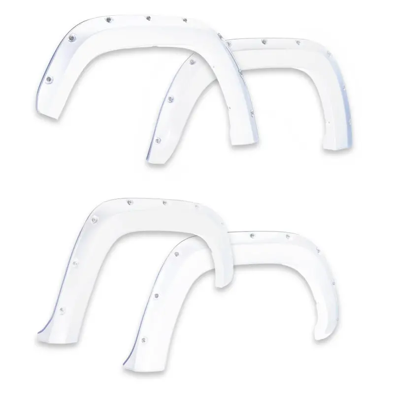 Egr Bolt-On Style Fender Flares – Color-Matched To Super White, Fits 2014+ Toyota Tundra 1