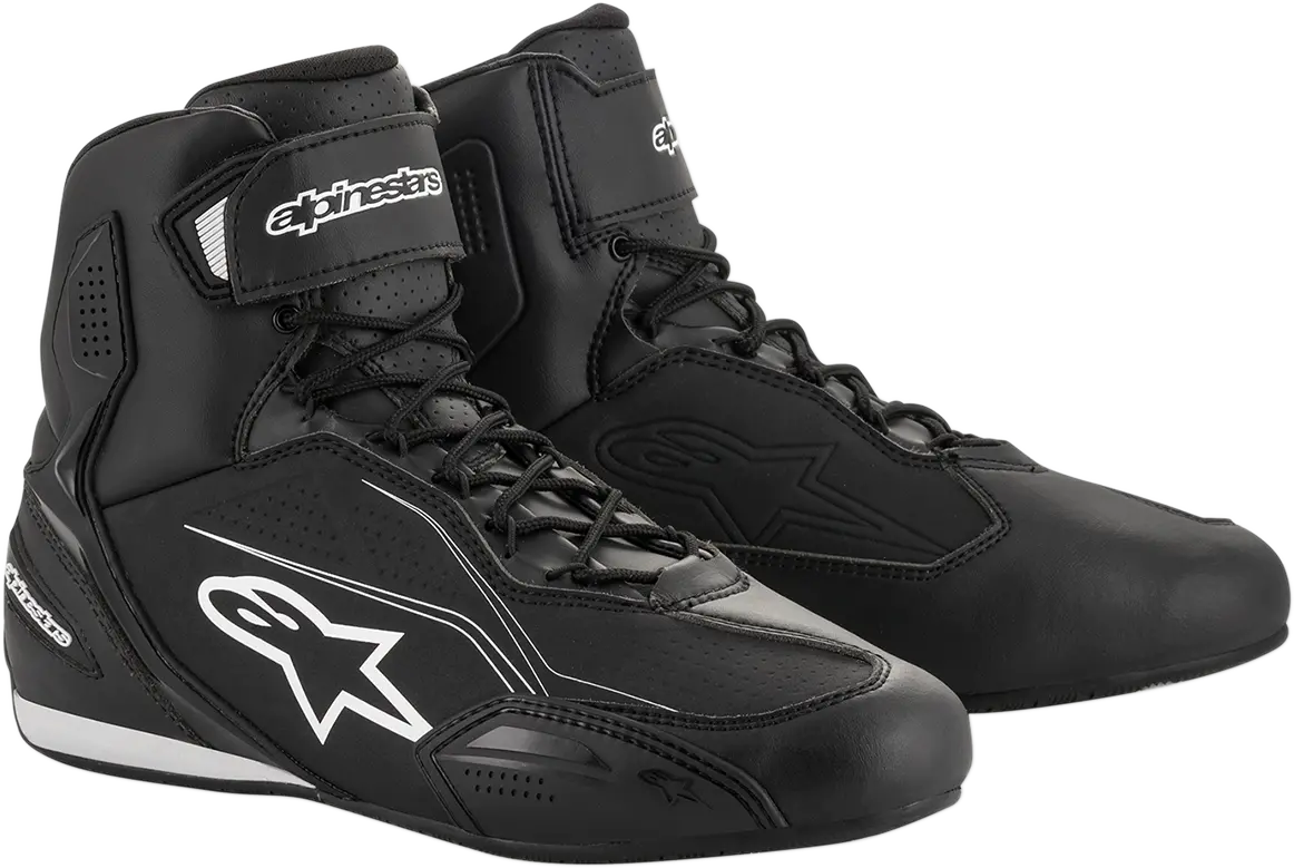 Alpinestars Faster-3 Motorcycle Riding Shoes – Black/White, Size Us 13 1