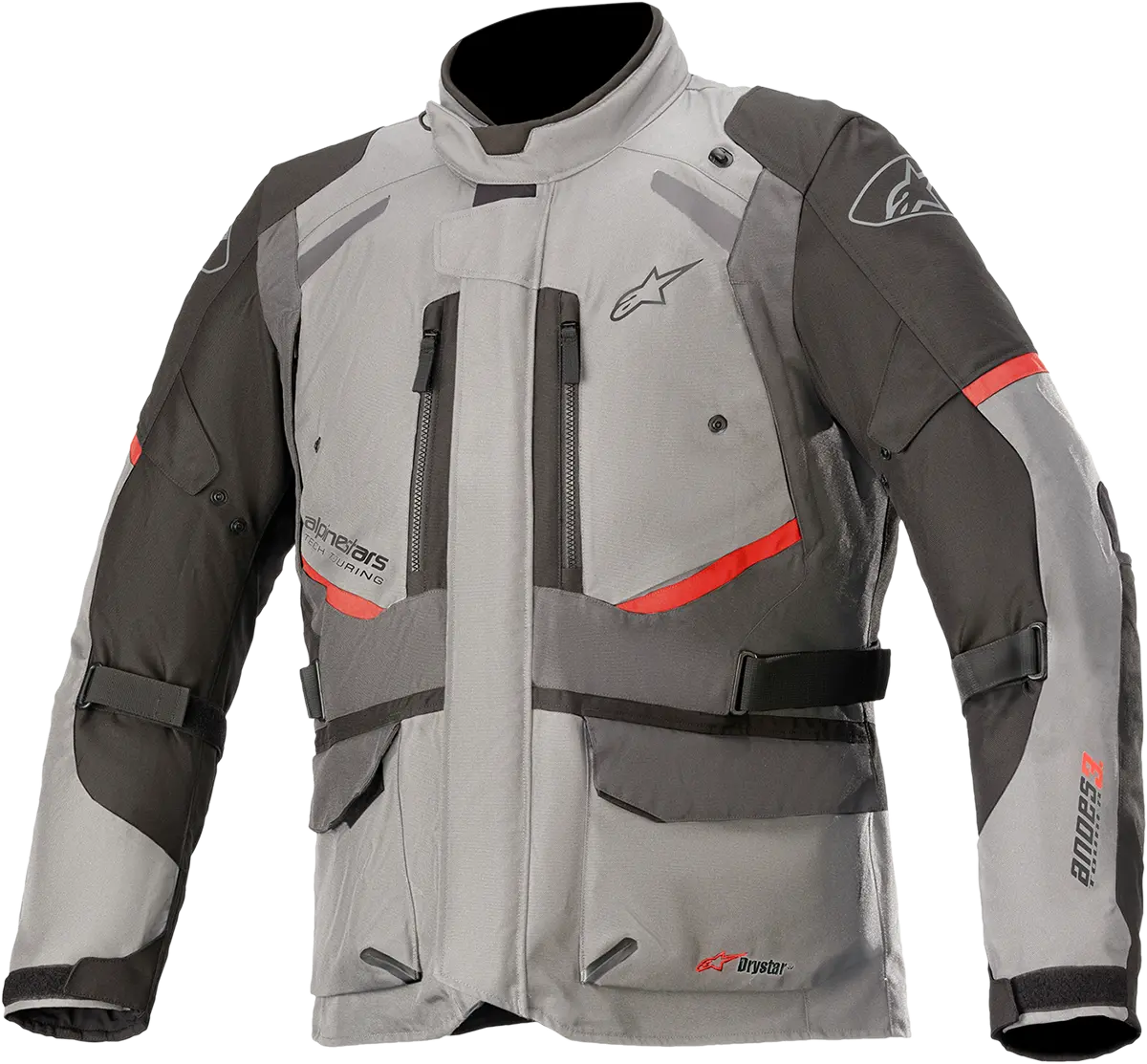 Alpinestars Andes V3 Drystar® Adventure Jacket – Gray/Gray, Medium (Sku 3207521-9037-M) 1