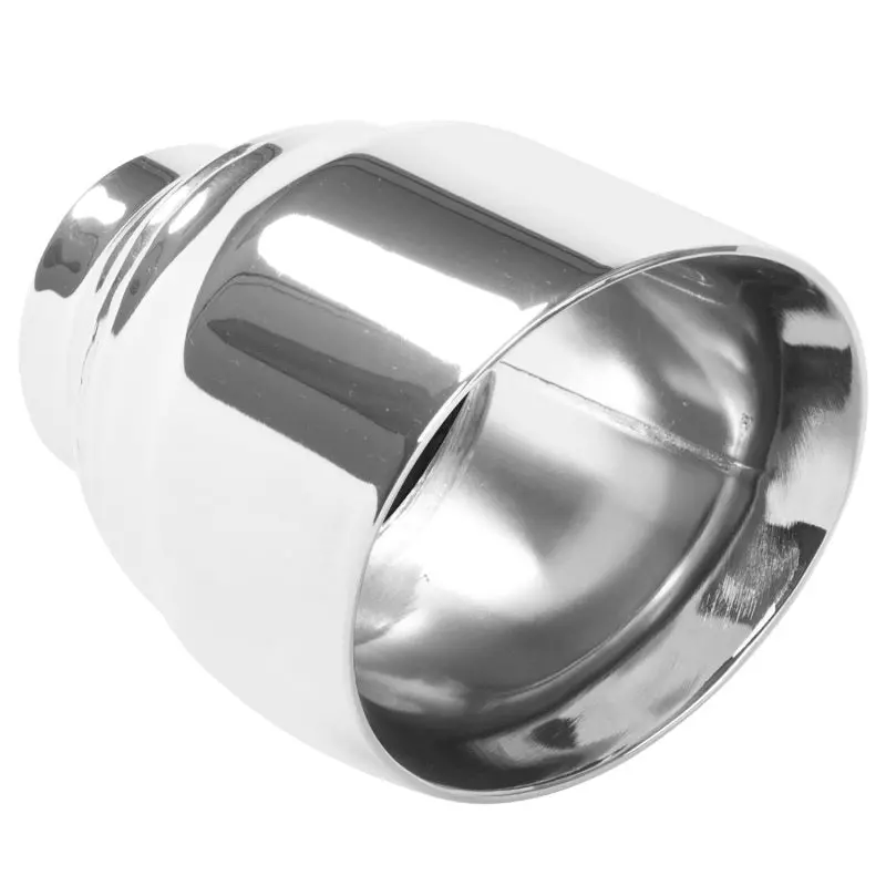 Magnaflow Stainless Steel Exhaust Tip – Polished Double-Wall Design, 4.5-Inch Diameter, 2.5-Inch Inlet 1