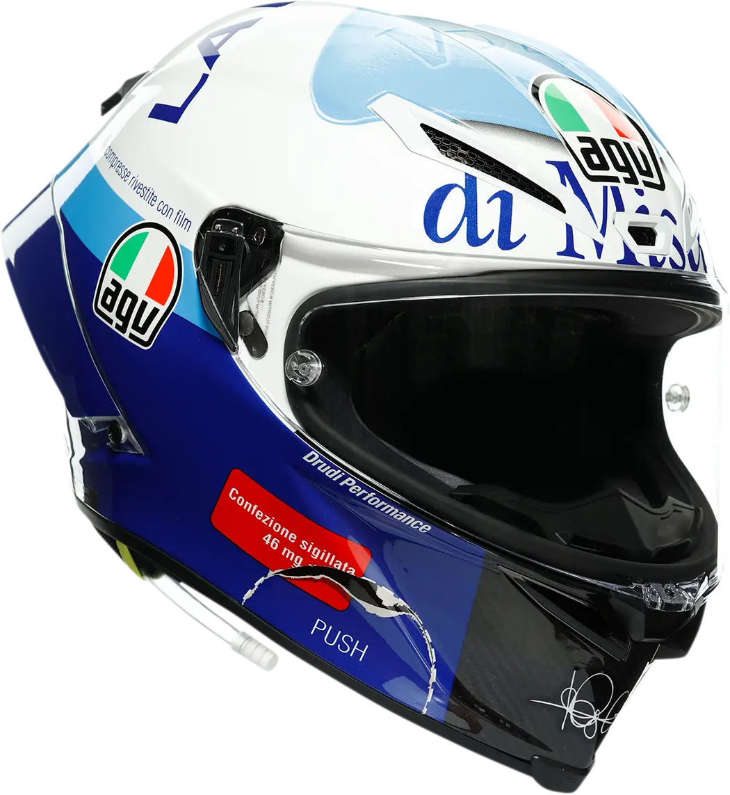 Agv Pista Gp Rr Limited-Edition Helmet – Rossi Misano 2020 Design — Size 2Xl (Model 216031D9My01011) 1