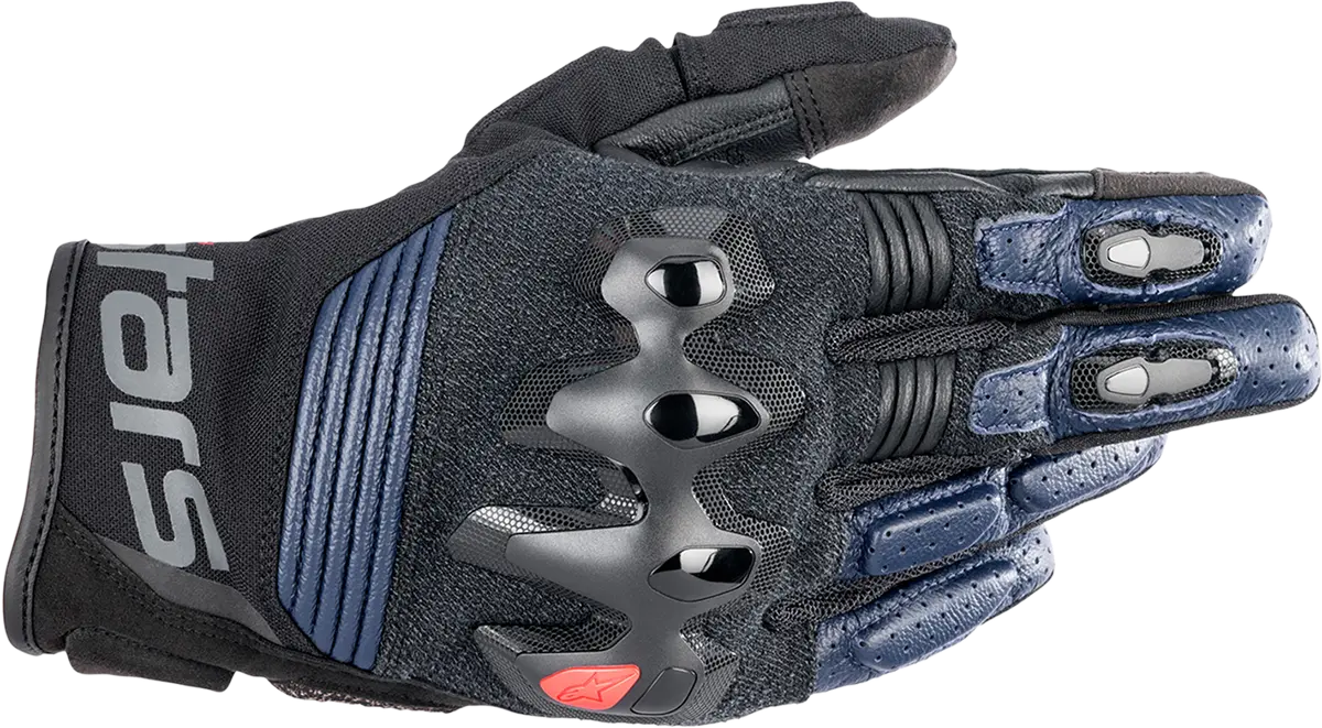 Alpinestars Halo Gloves – Blue/Black, Size Large (Model 3504822-7109-L) 1