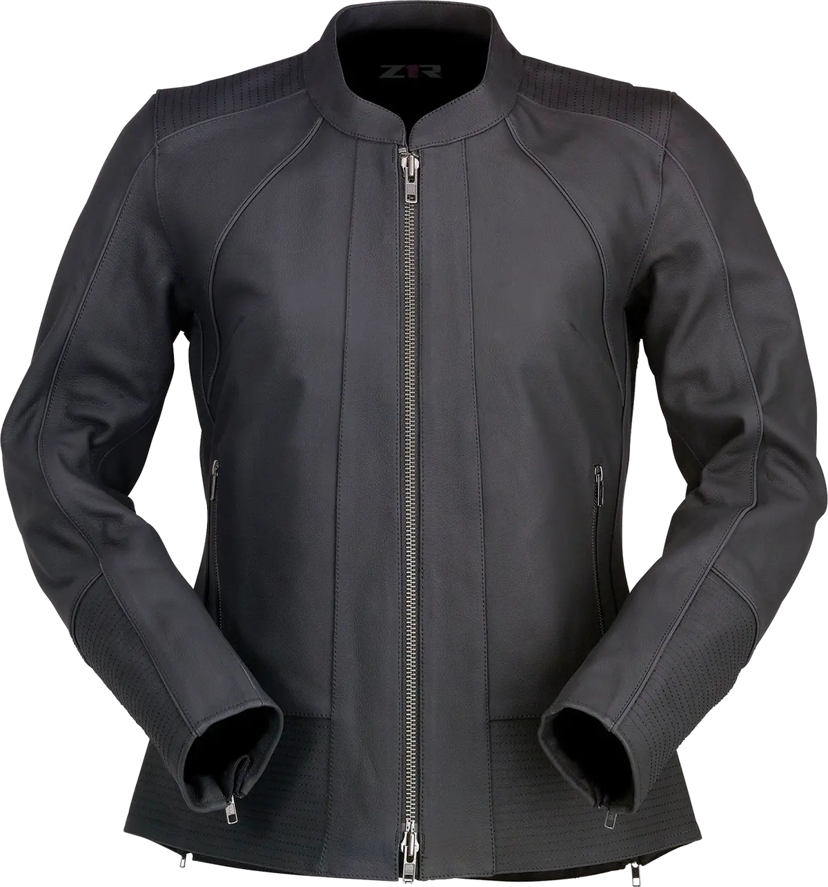Z1R Women’S Matchlock Leather Motorcycle Jacket – Black, Size 3W (Style #2813-1032) 1
