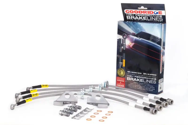 Goodridge Stainless Steel Brake Line Kit – For 2015–2017 Chevrolet Ss 1
