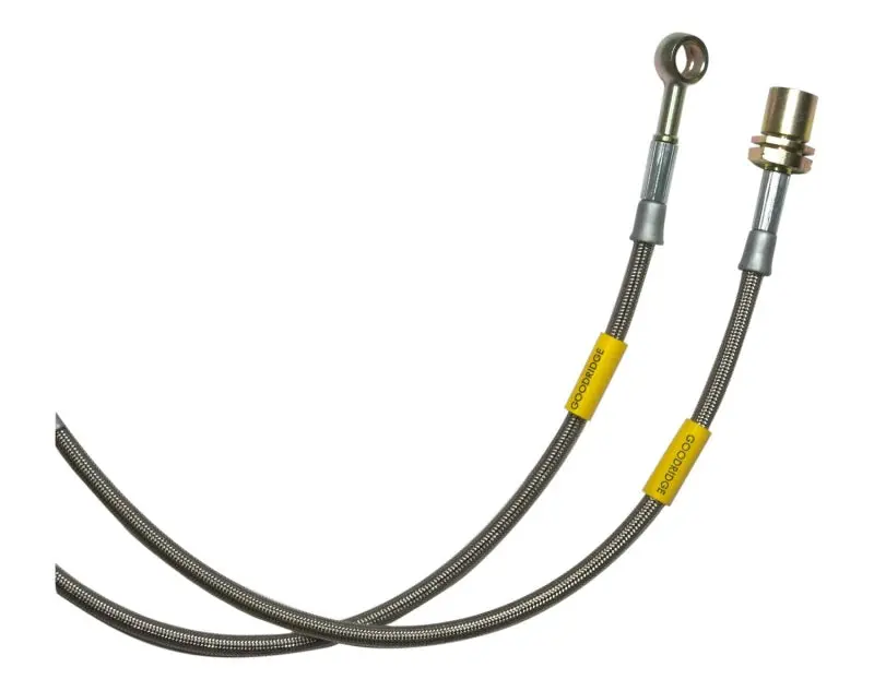 Goodridge Stainless Steel Brake Line Kit For 1987–1989 Ford Mustang (V8, Non-Dual Exhaust) 1