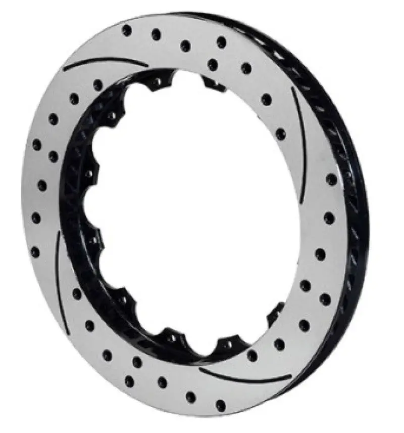 Wilwood Srp48 High-Performance Drilled Brake Rotor – 12.88" X 1.10", 12 On 8.75" Bolt Circle, Right-Hand Side 1
