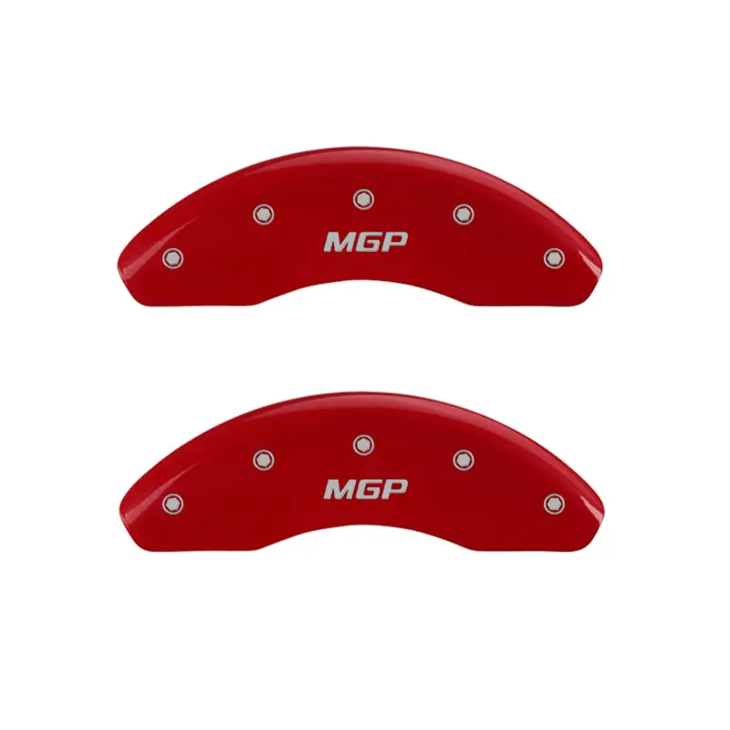 Mgp Engraved Red-Finish Brake Caliper Covers – Front And Rear Set (4-Piece) 1