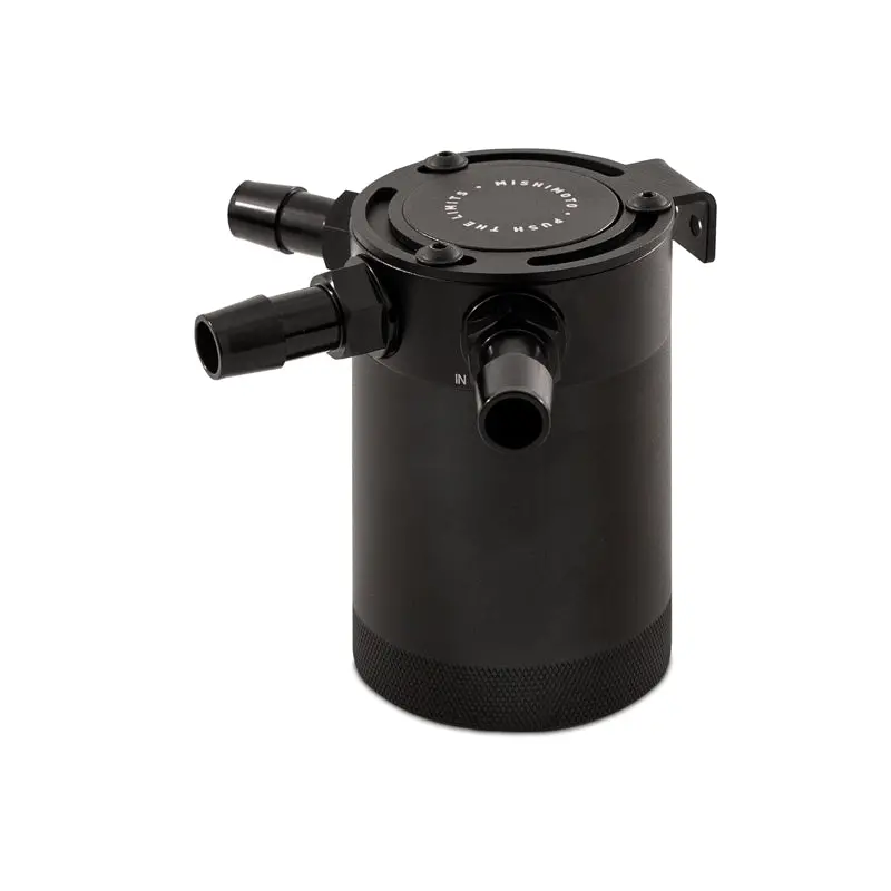Mishimoto 3-Port Compact Baffled Oil Catch Can – Designed For High-Performance Turbocharged Engines 1
